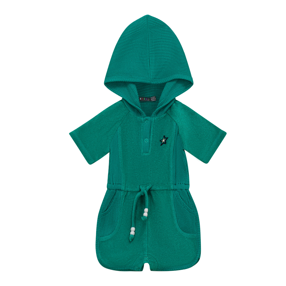 Cotton Terry Romper in by 5 Star