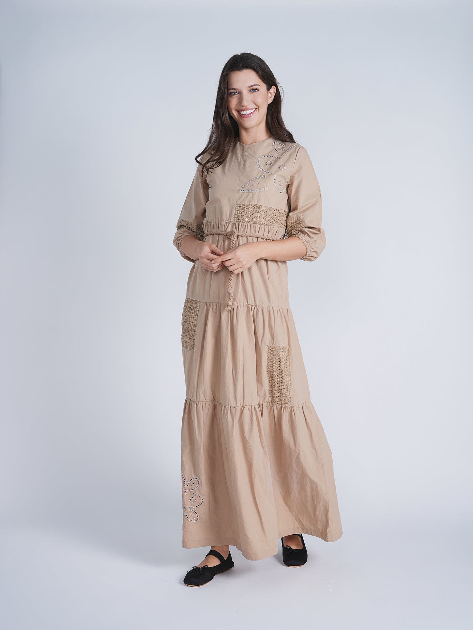 Lace Woven Dress in by NOX-NY