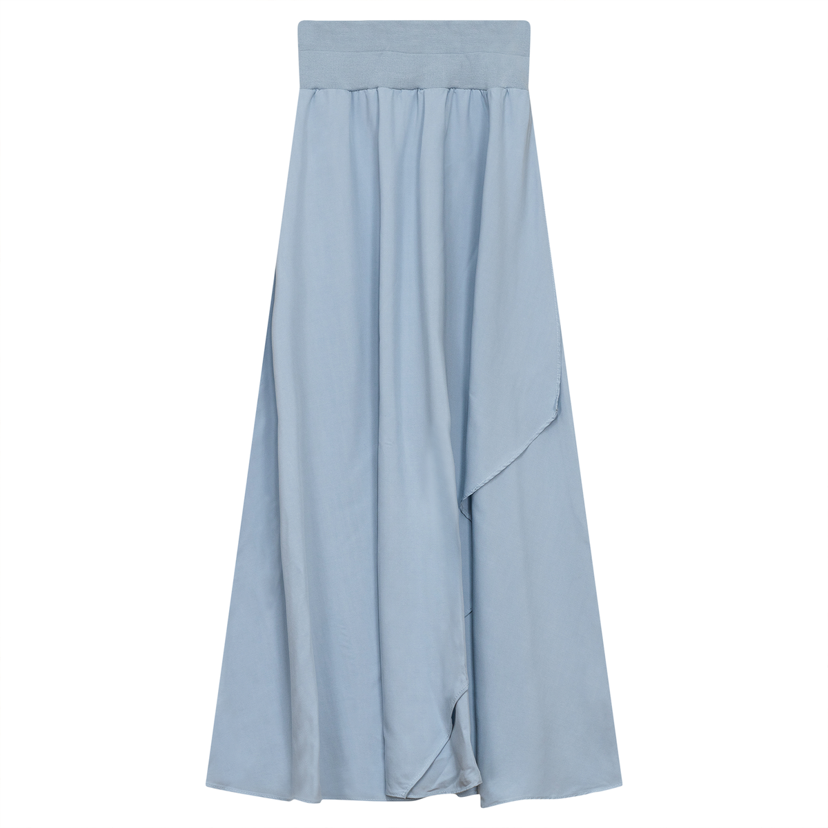 Woven Flare Wrap Skirt in by NOX-NY