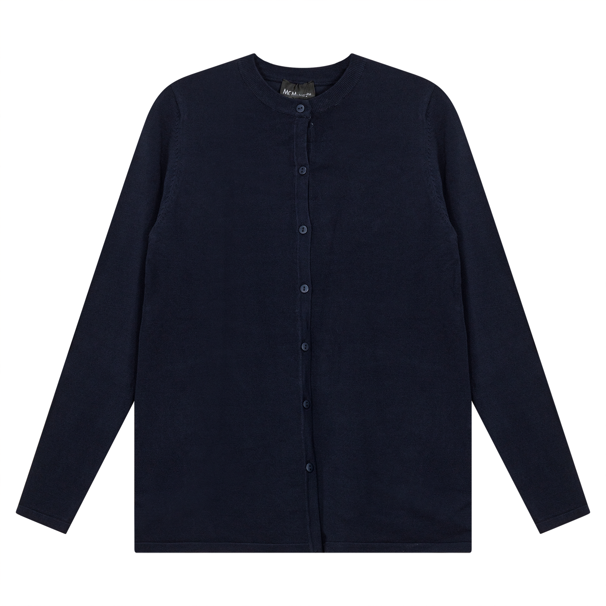 Maternity Knit Cardigan in Dark Navy by MCM