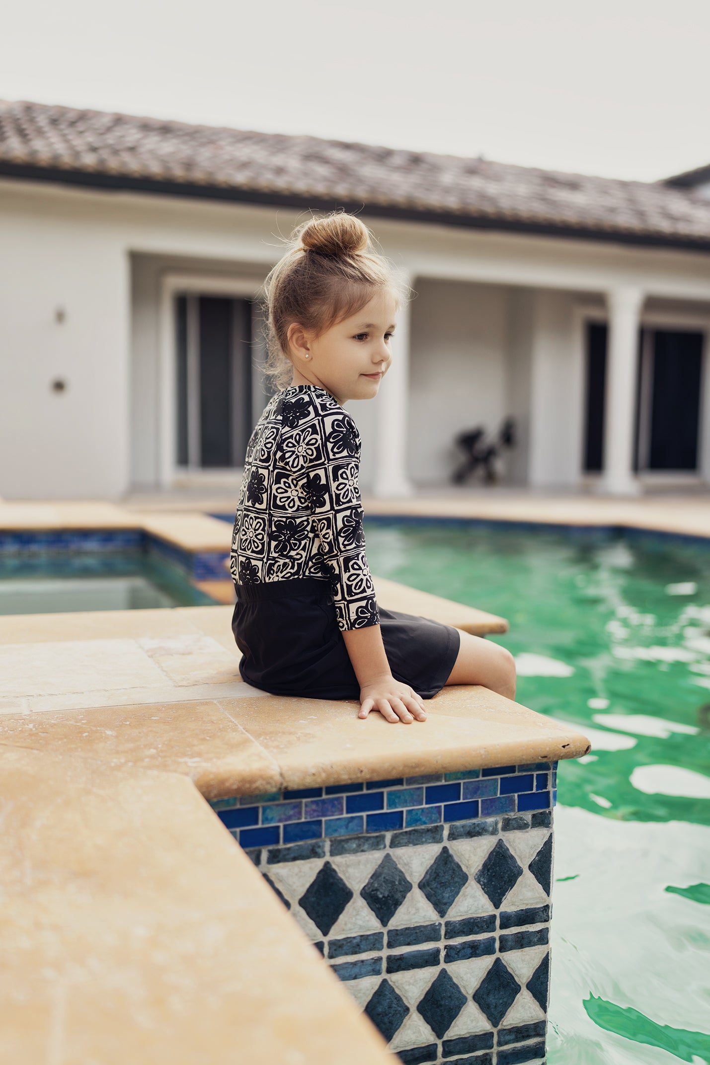 Printed 2 Piece Swim Set in by Try