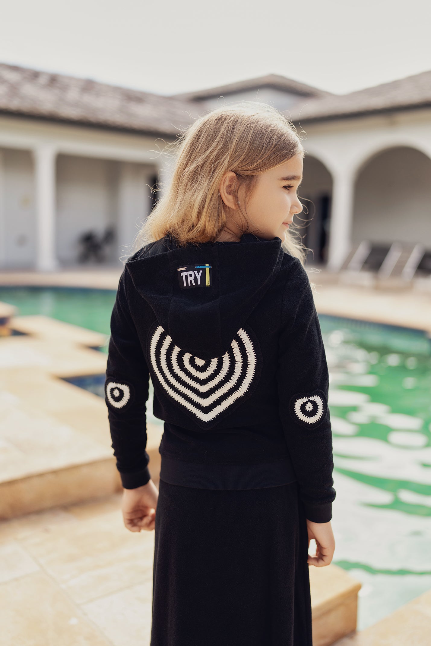 Heart and Star Crochet Terry 2Pc Set in by Try