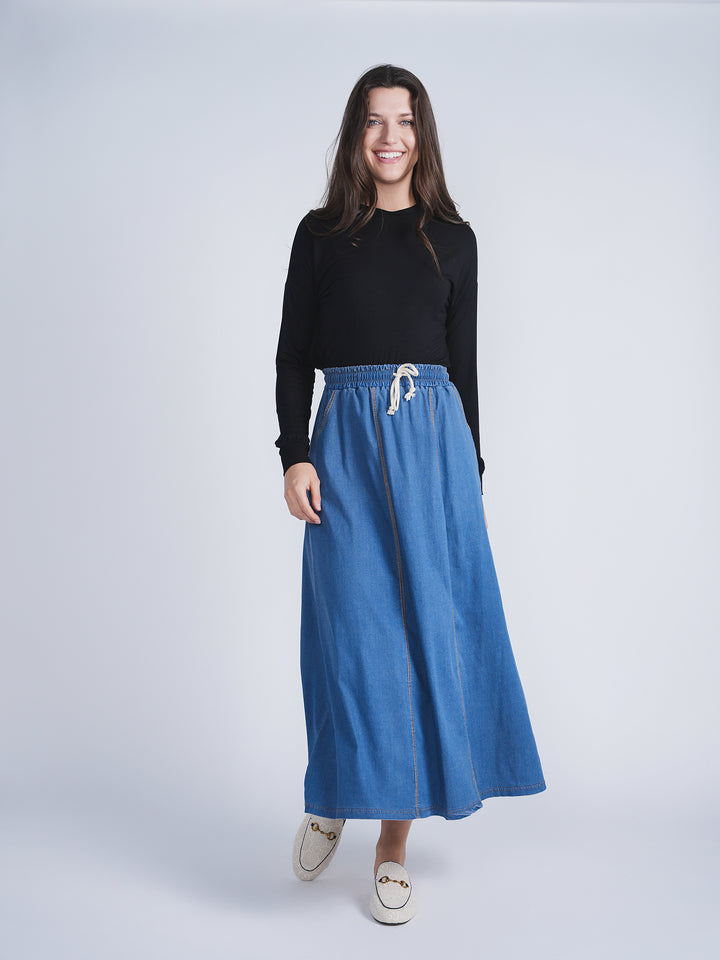 Denim Skirt Ladies Skirt by {{ product_vemdor}}