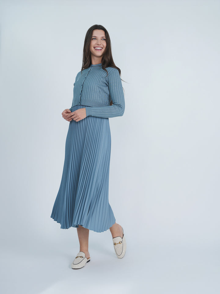 Pleated Crepe 2Pc Set 2 pc Ladies Set by {{ product_vemdor}}