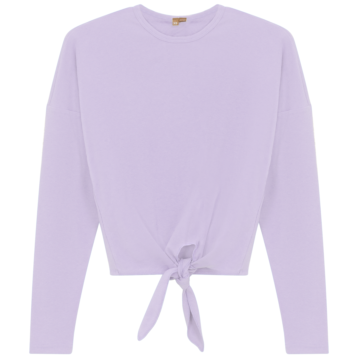 Tie Tee in Lilac by Positive