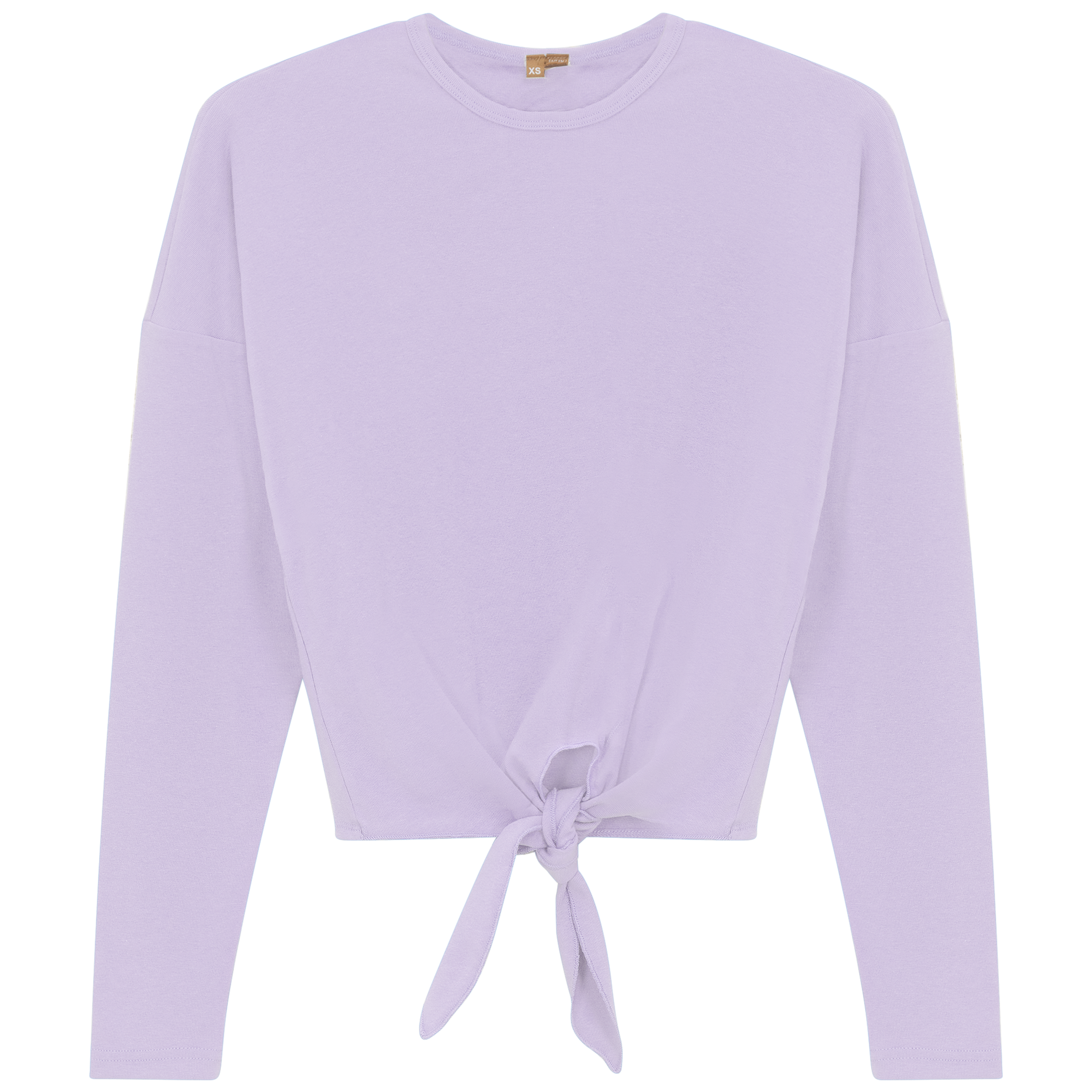 Tie Tee in Lilac by Positive