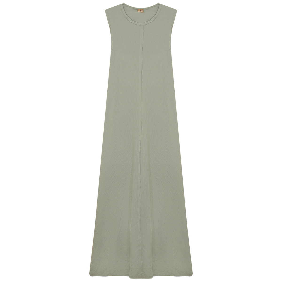 Ribbed Maxi Jumper in Basil by Positive