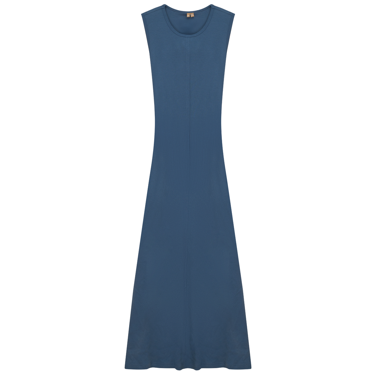 Ribbed Maxi Jumper in Chambray by Positive