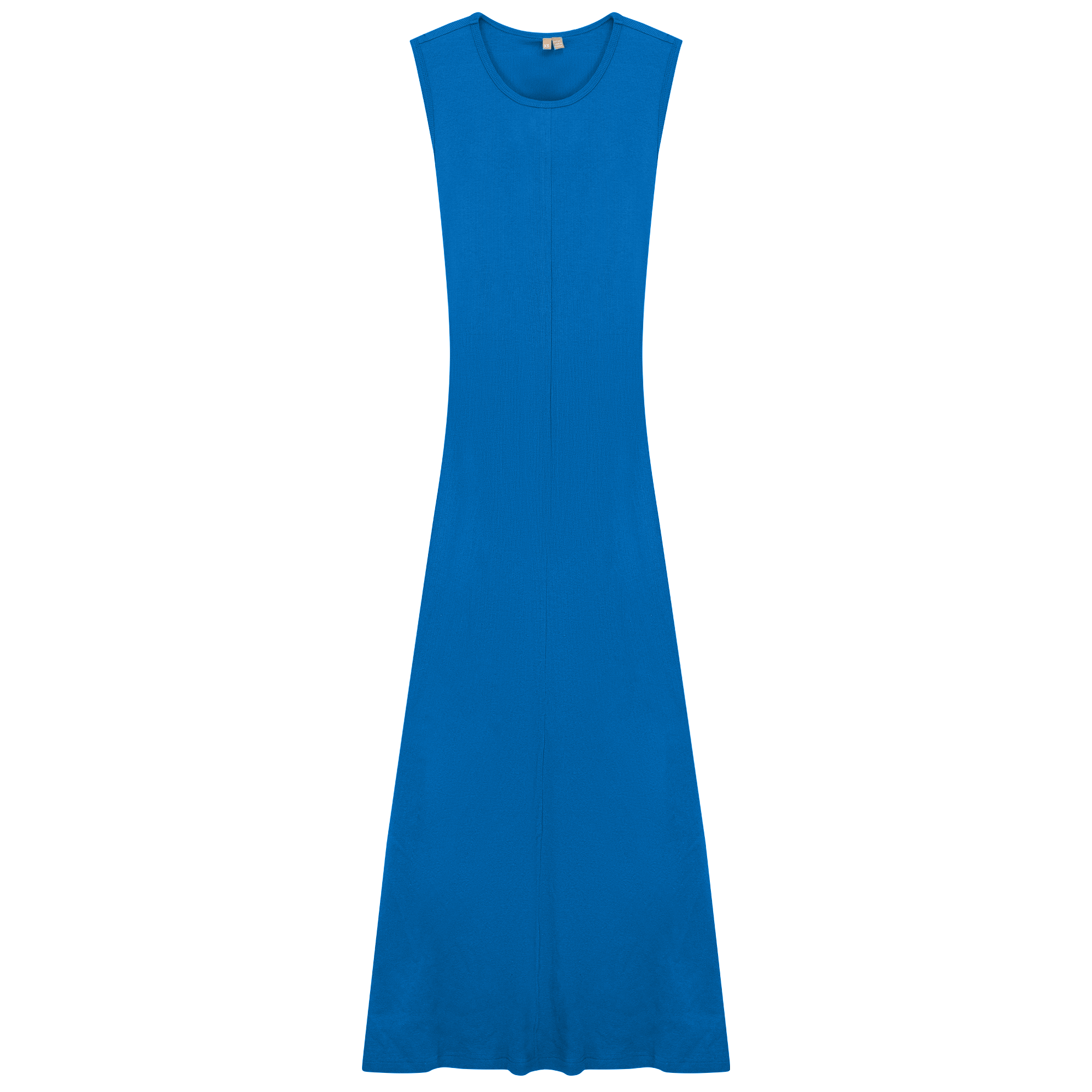 Ribbed Maxi Jumper in French Blue by Positive