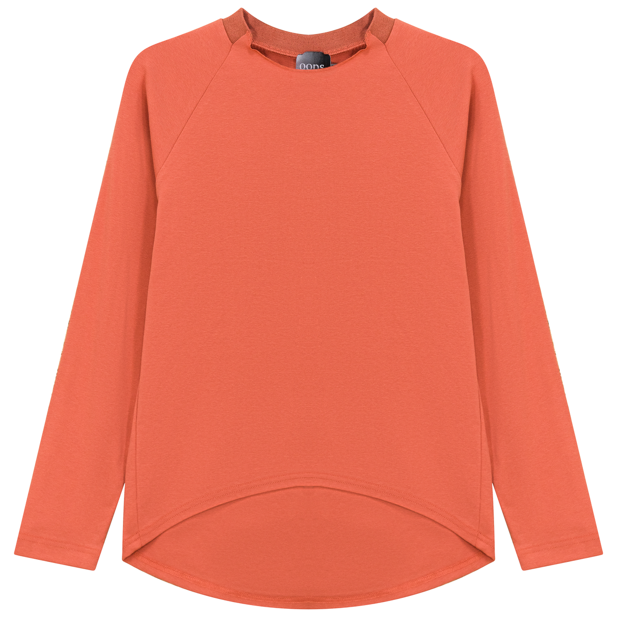 Pleat Back Tee in Bisque by Oops