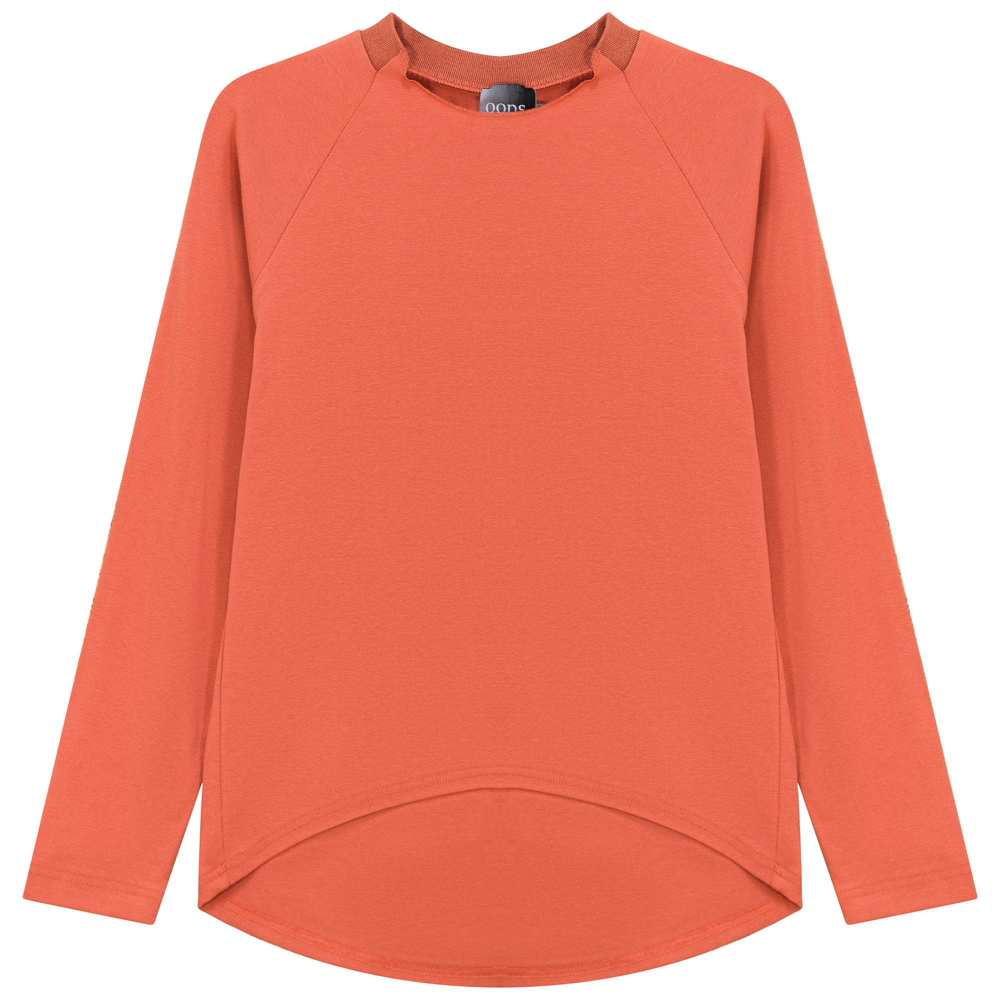 Pleat Back Tee in Bisque by Oops