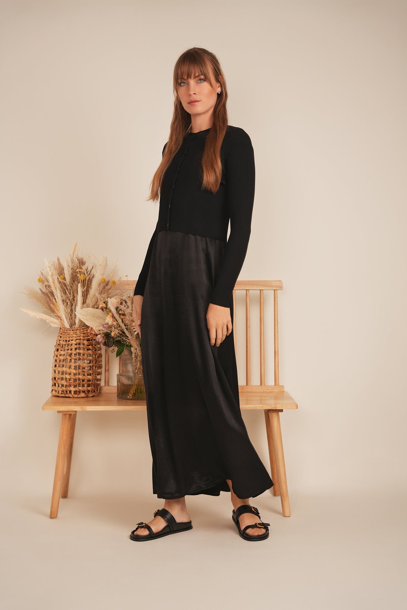 Cropped Fit Ribbed Knit Cardigan in by MiuMax