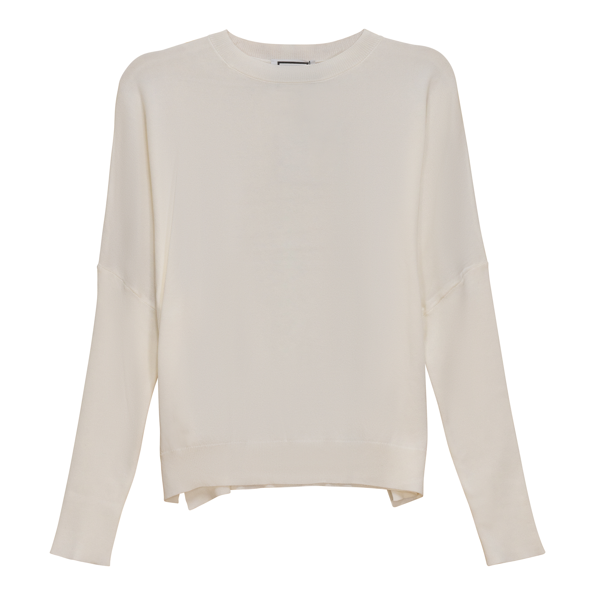Dolman Knit Top in Cream by Milan Italy