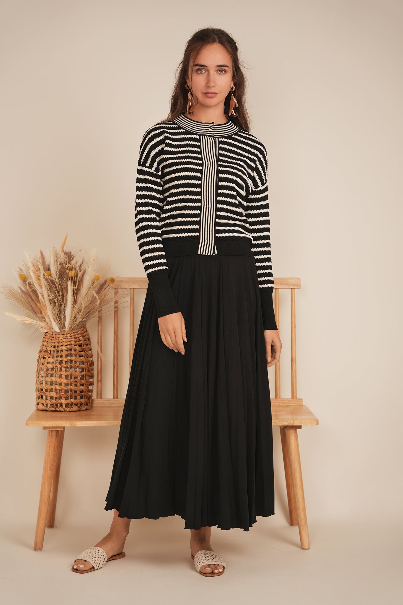 Crochet Cardigan in by E.U.X. Exclusive