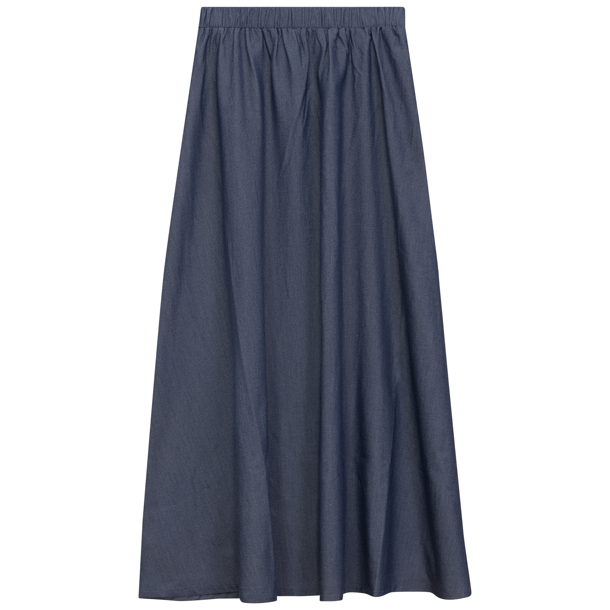 Lades Pull On Skirt in Dark Denim by Faves