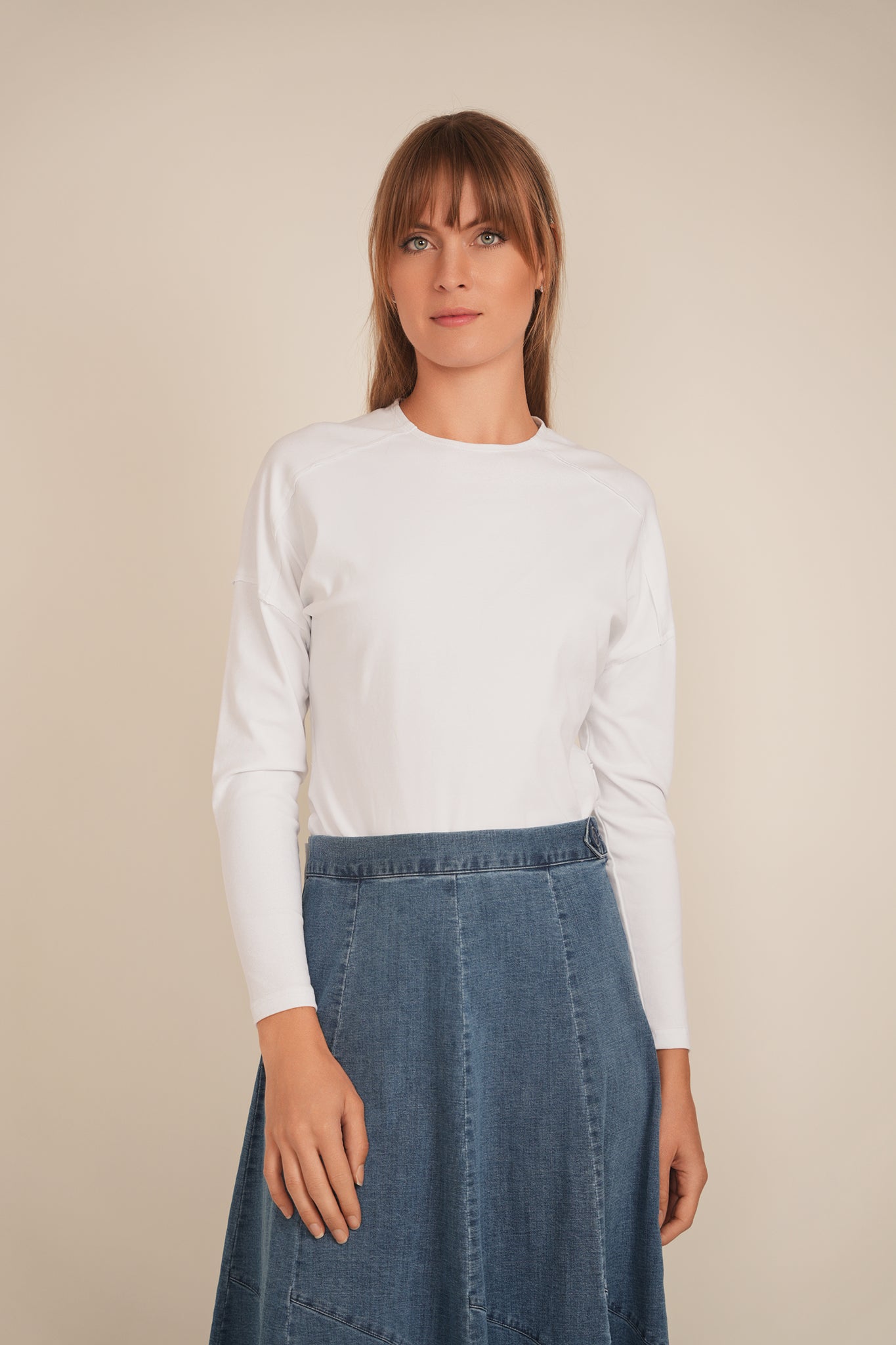 Outside Stitch Tee in by BuHu