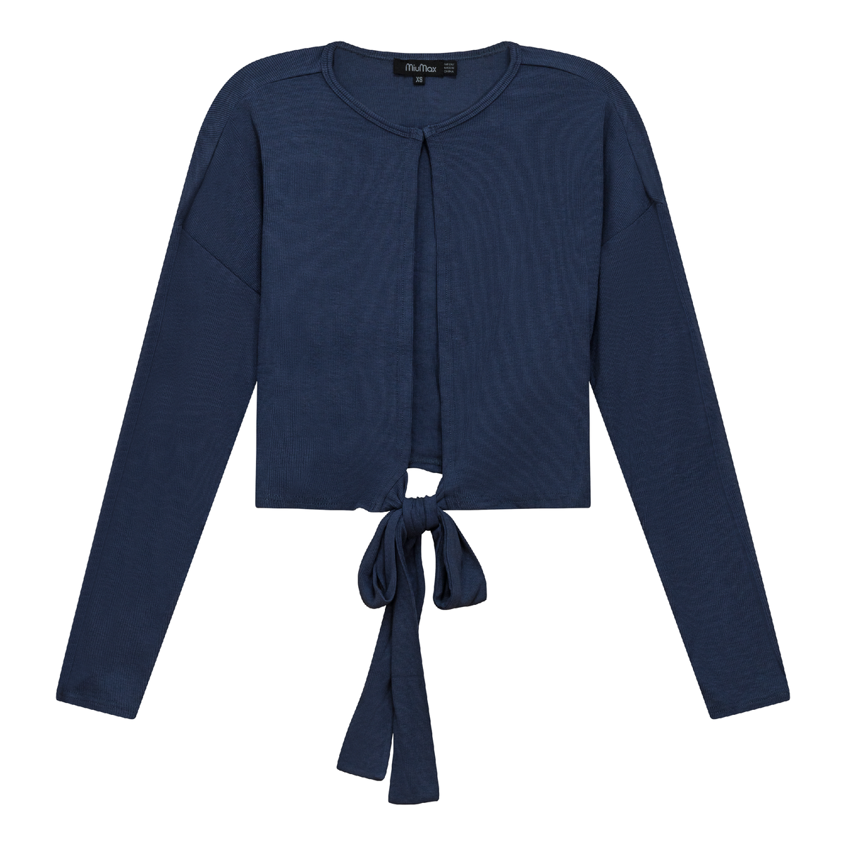 Tie Bolero in Dark Denim by MiuMax