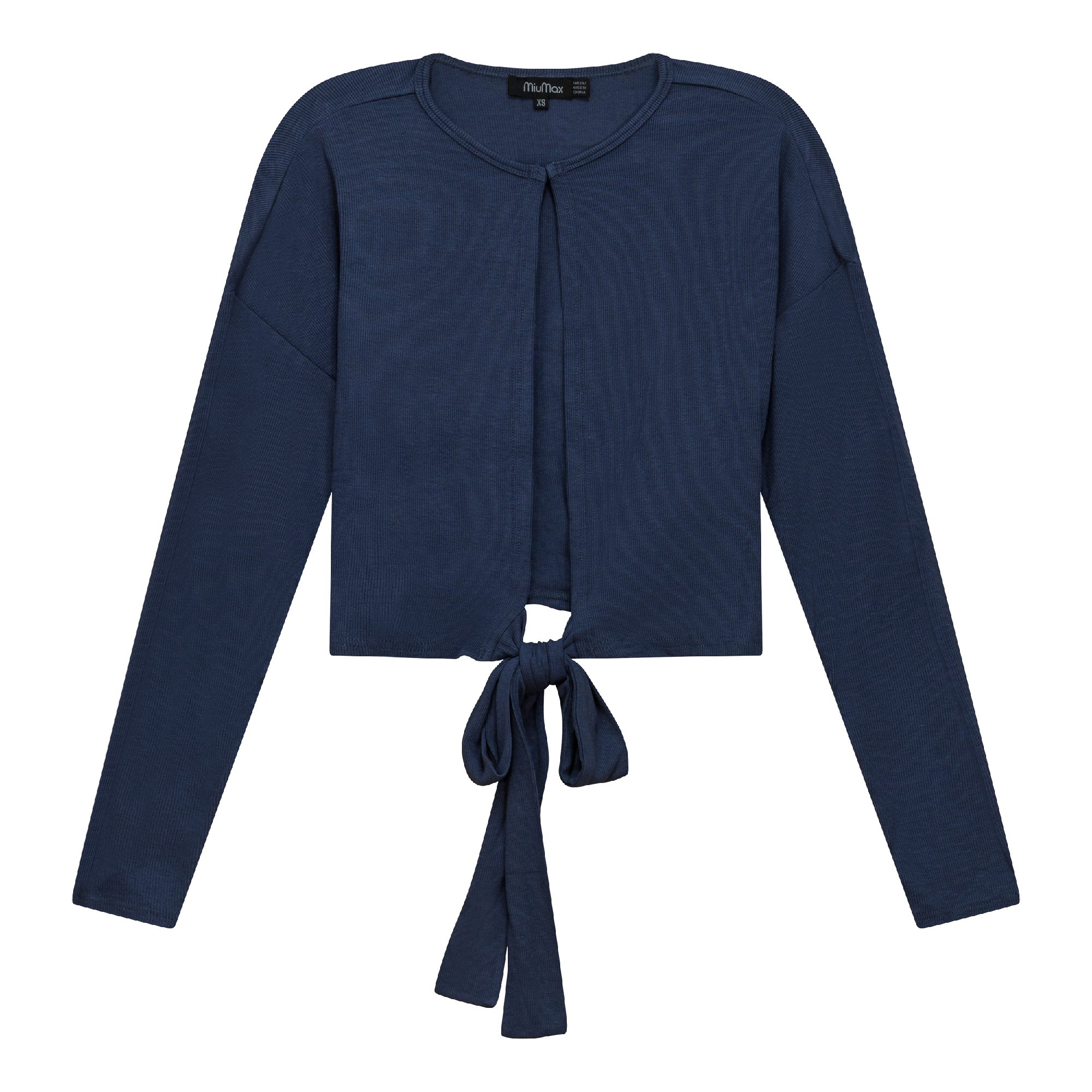 Tie Bolero in Dark Denim by MiuMax