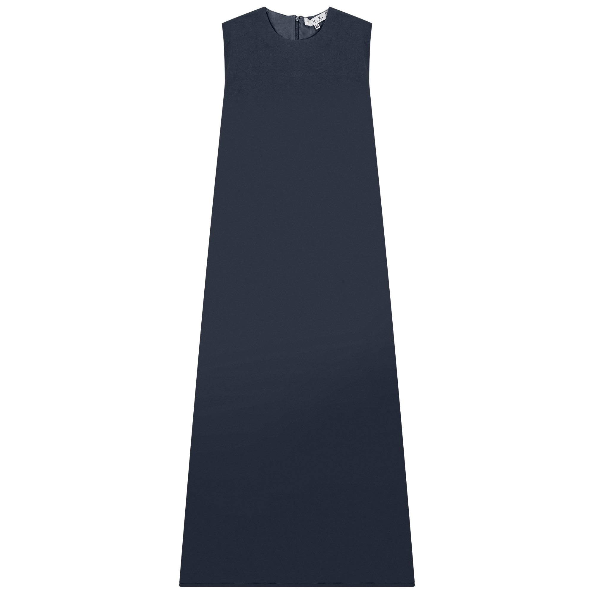 Midi Cotton Jumper in Dark Navy by E.U.X. Exclusive