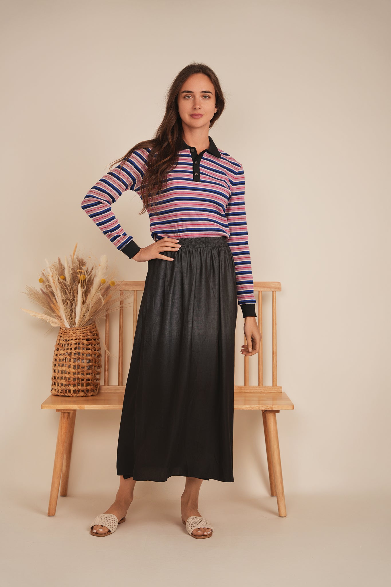 Striped Polo in by BuHu