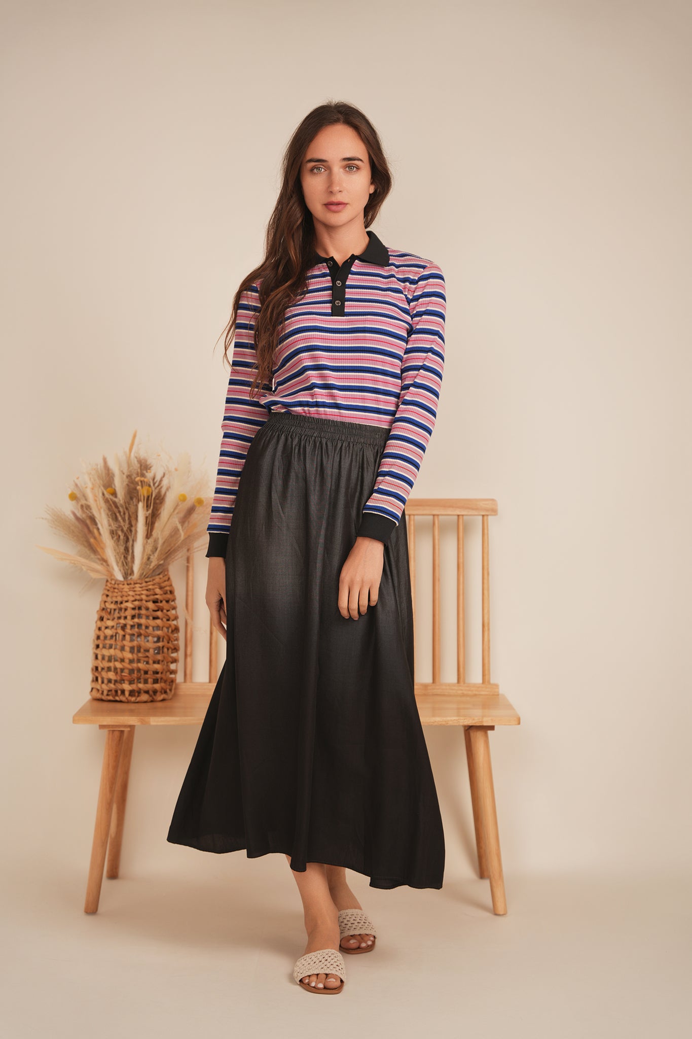 Striped Polo in by BuHu