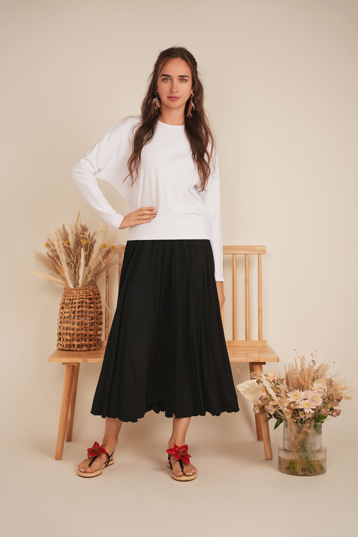Dolman Tee in by Spades