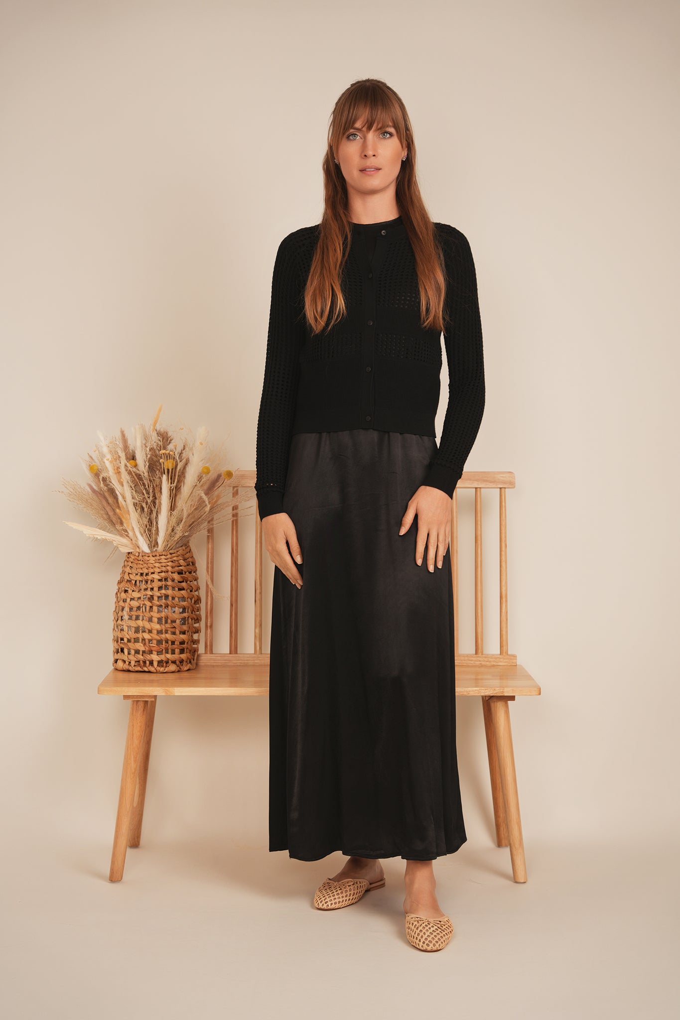 Cropped Crochet Cardigan in by MiuMax