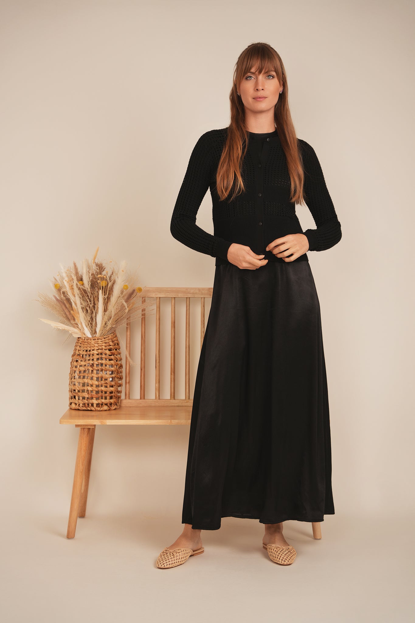 Cropped Crochet Cardigan in by MiuMax