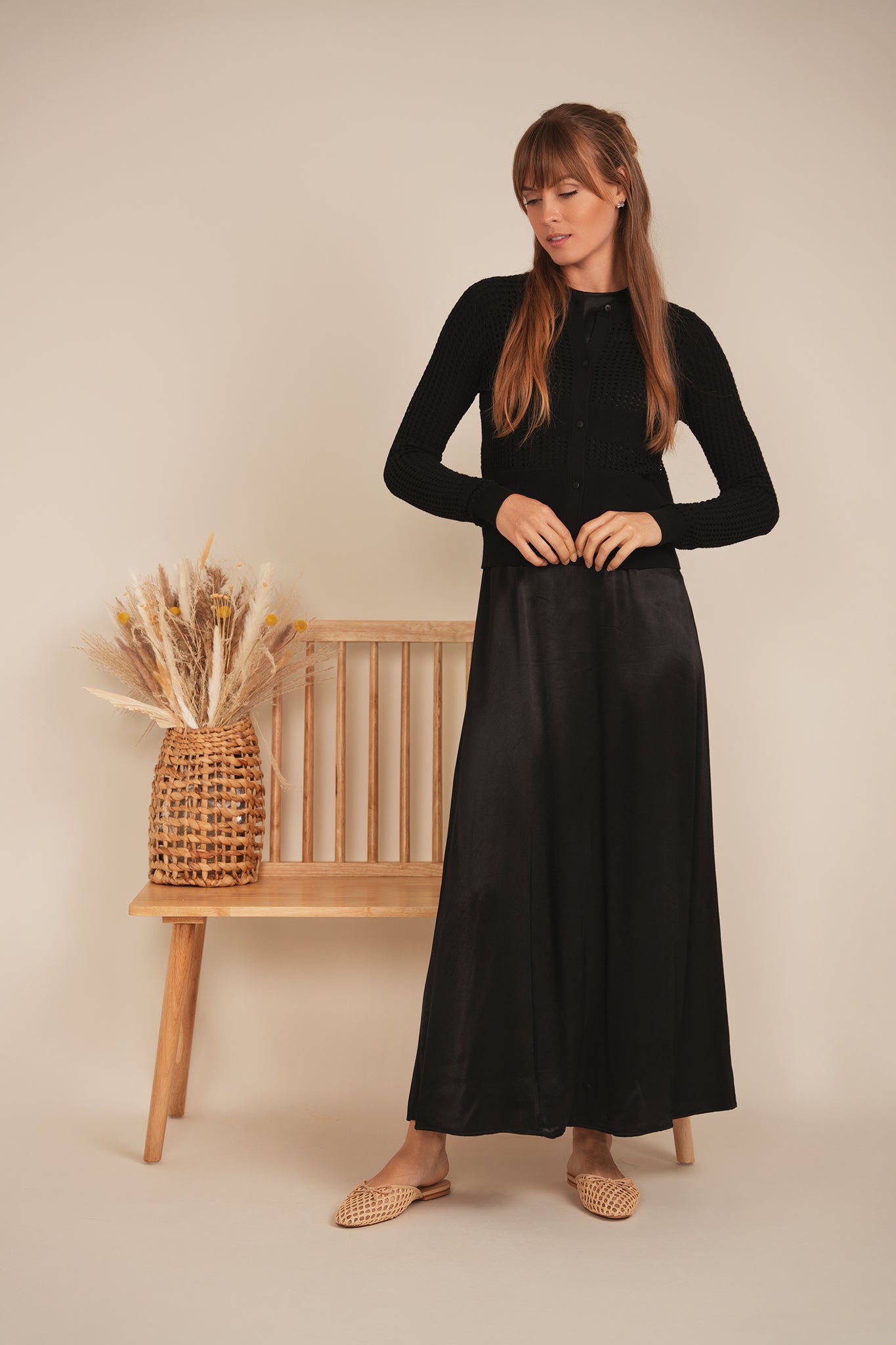 Cropped Crochet Cardigan in by MiuMax