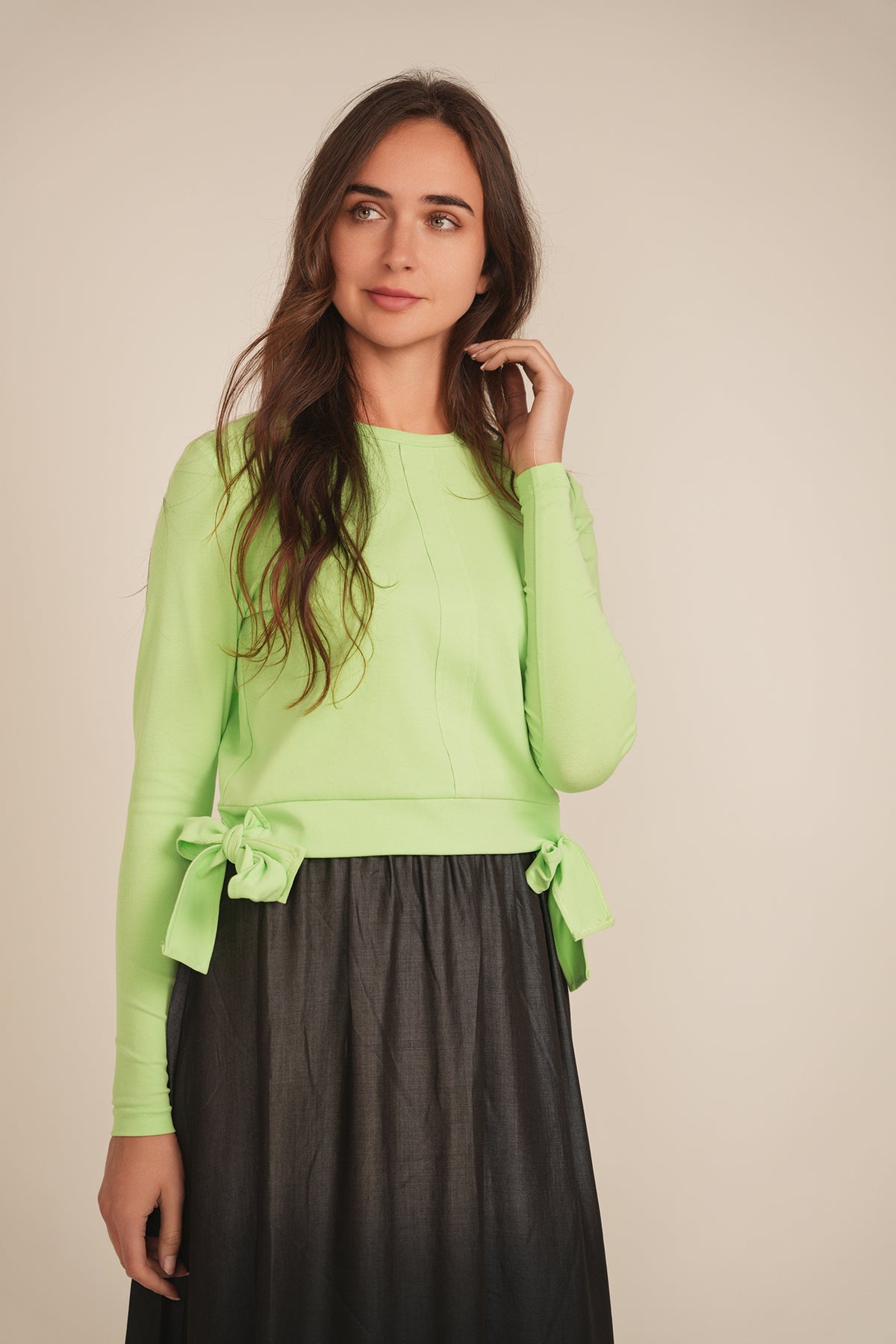 Tie Look Tee in by 24-Jul