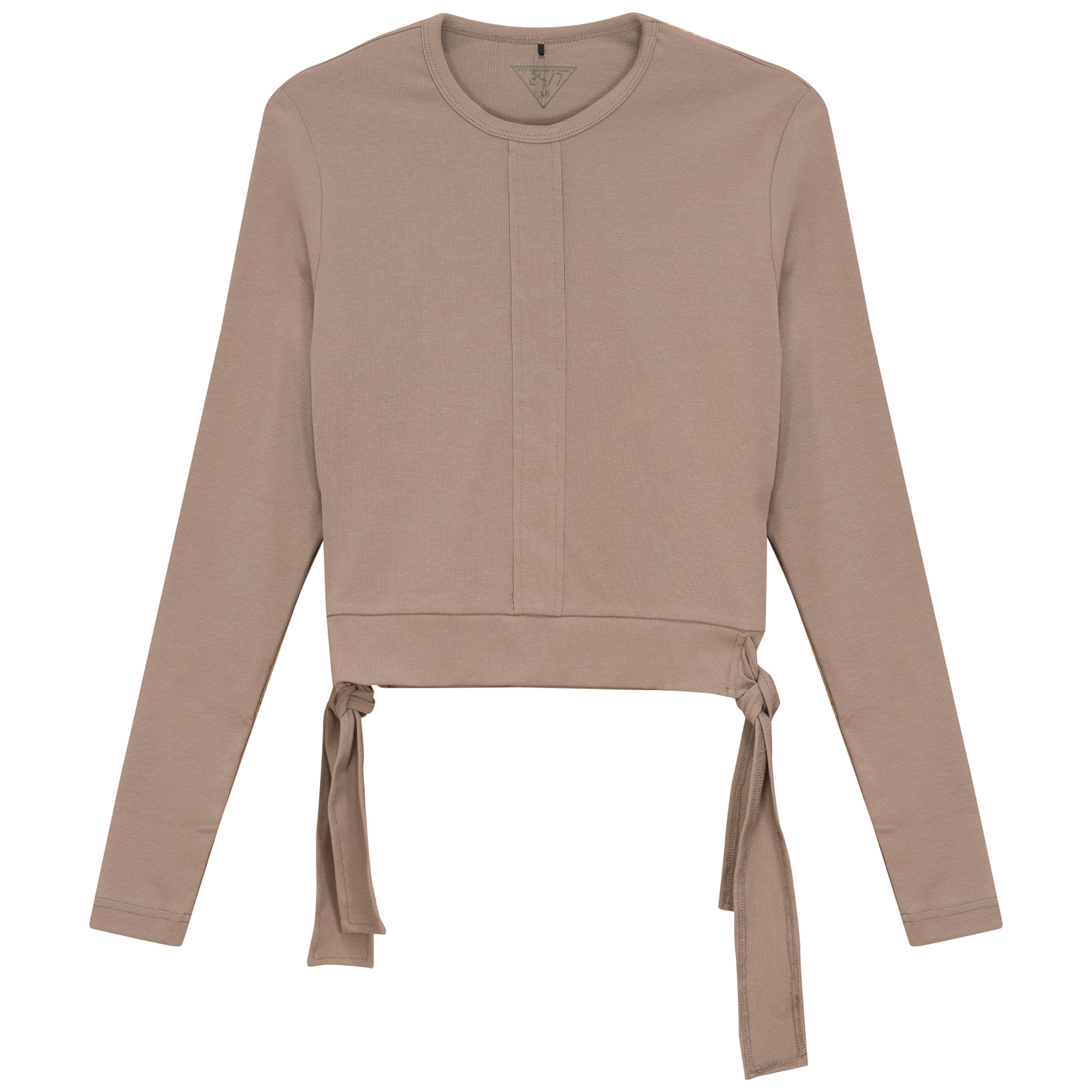 Tie Look Tee in New Stone by 24/7