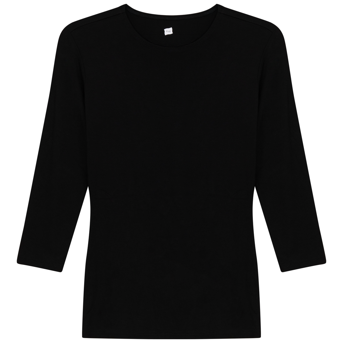 Modal 3/4 Sleeves Shell in Jet Black by Riff