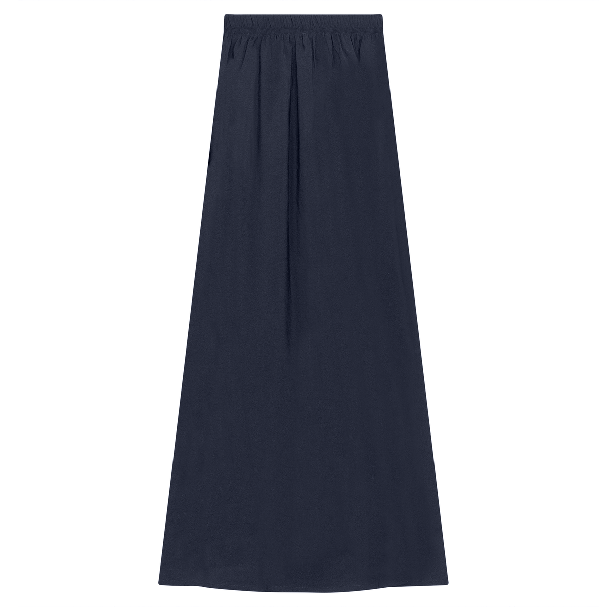 Copper Tencel Maxi Skirt in Midnight Blue by Versatile