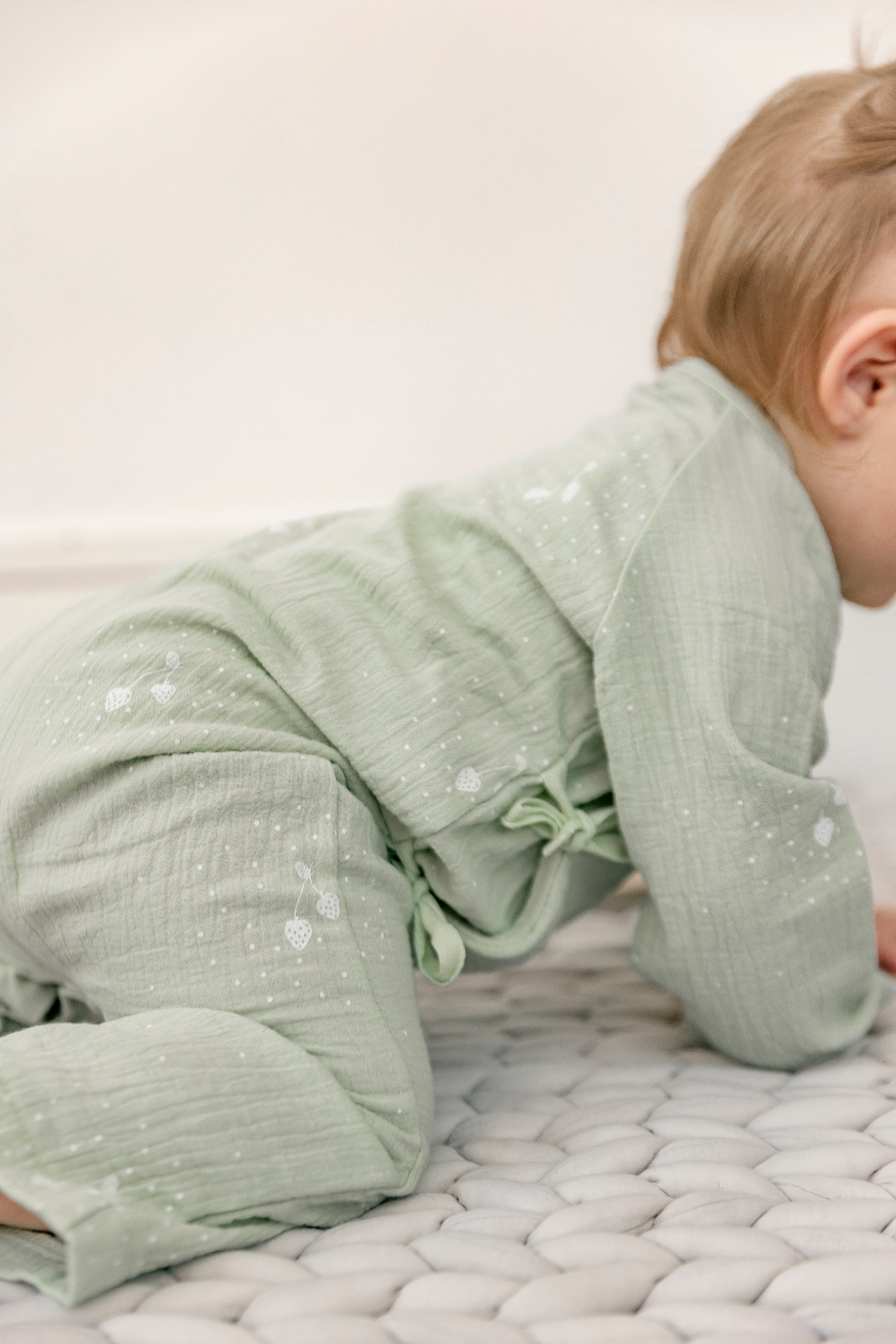 Wrap Muslin Onesie in by Fragile