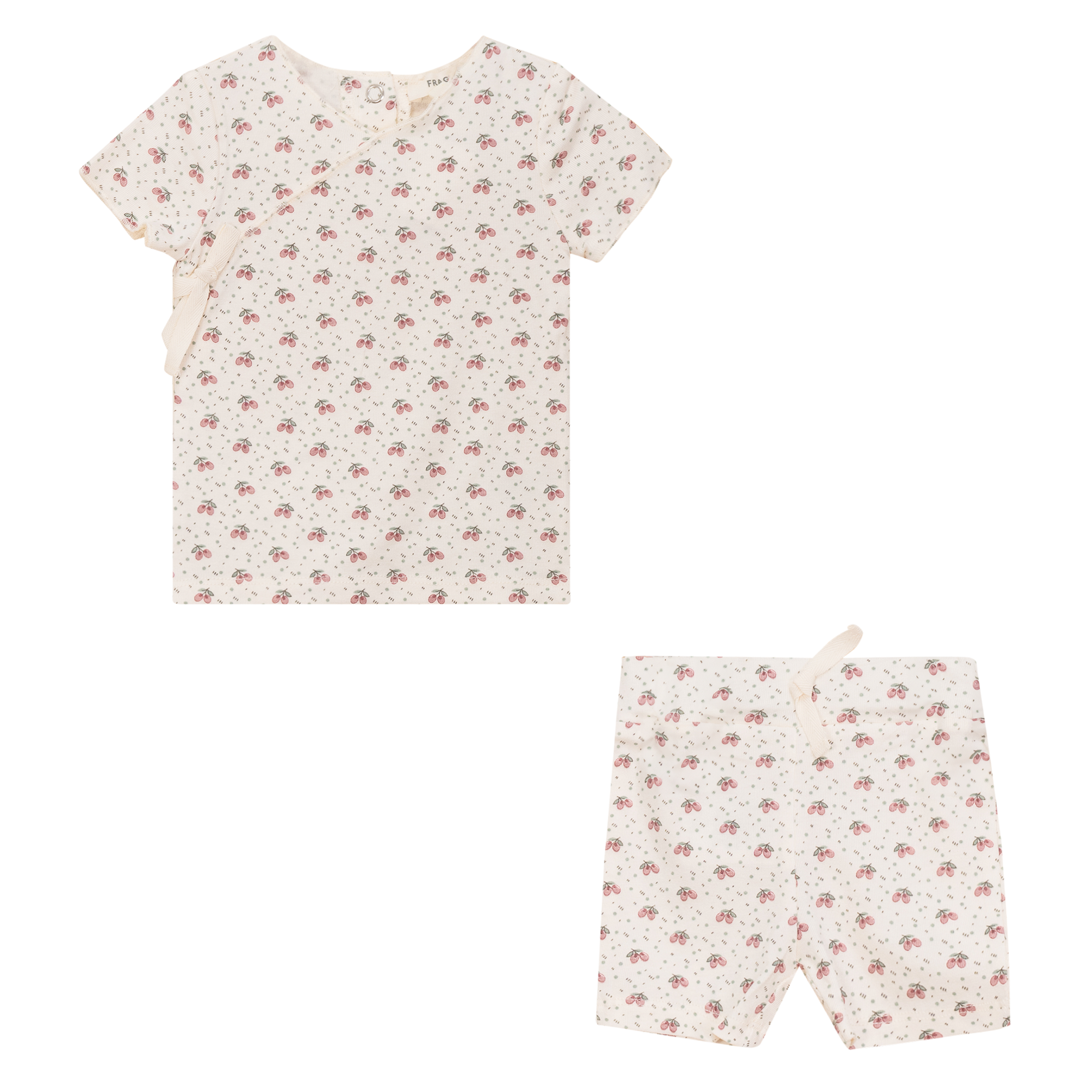 Fruit Print 2Pc Set in Mauve by Fragile