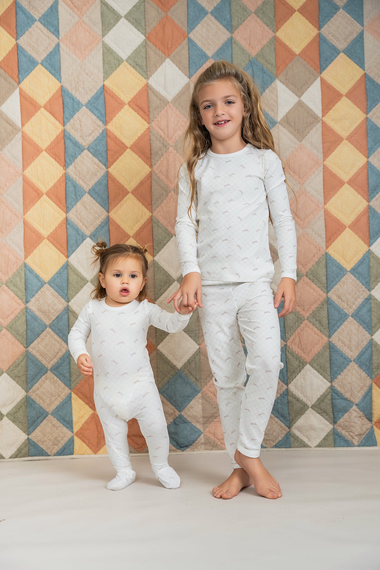 Mesh Print 2Pc Set in by Fragile