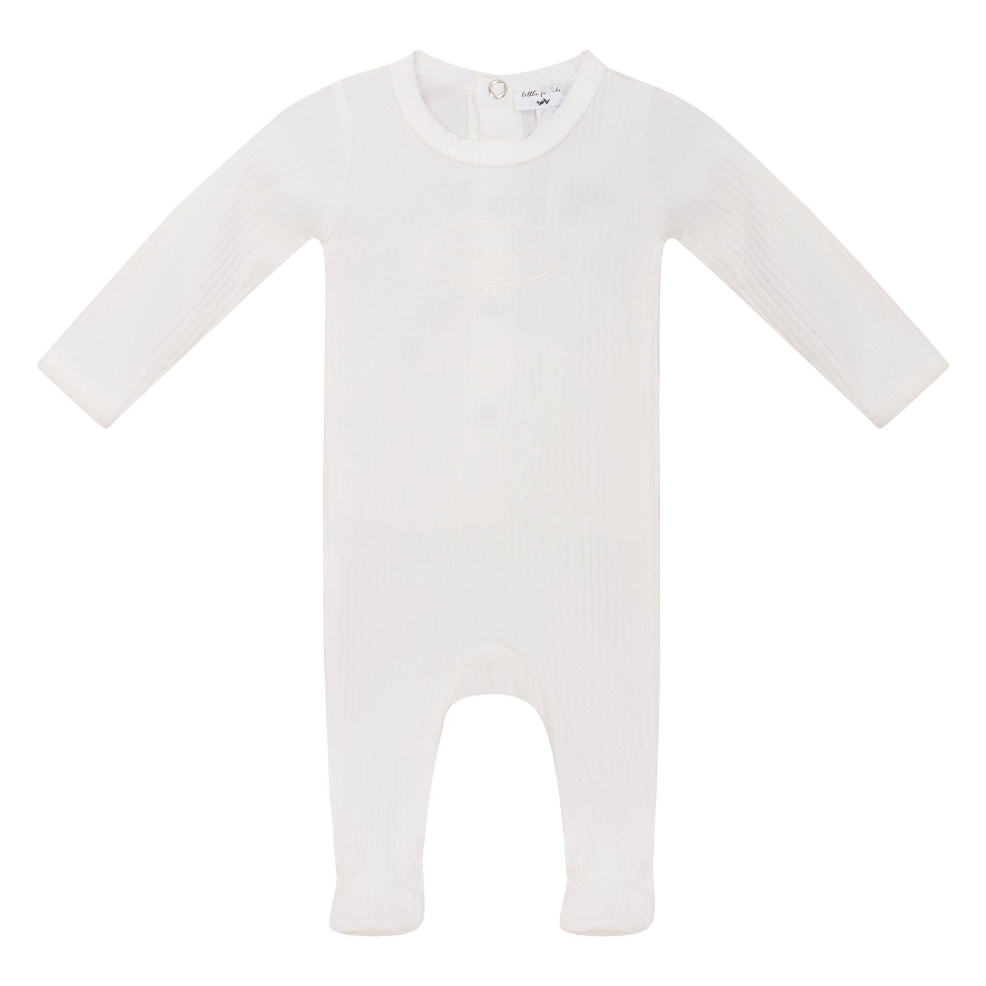 Little Fragile Onesie in White by Little Fragile