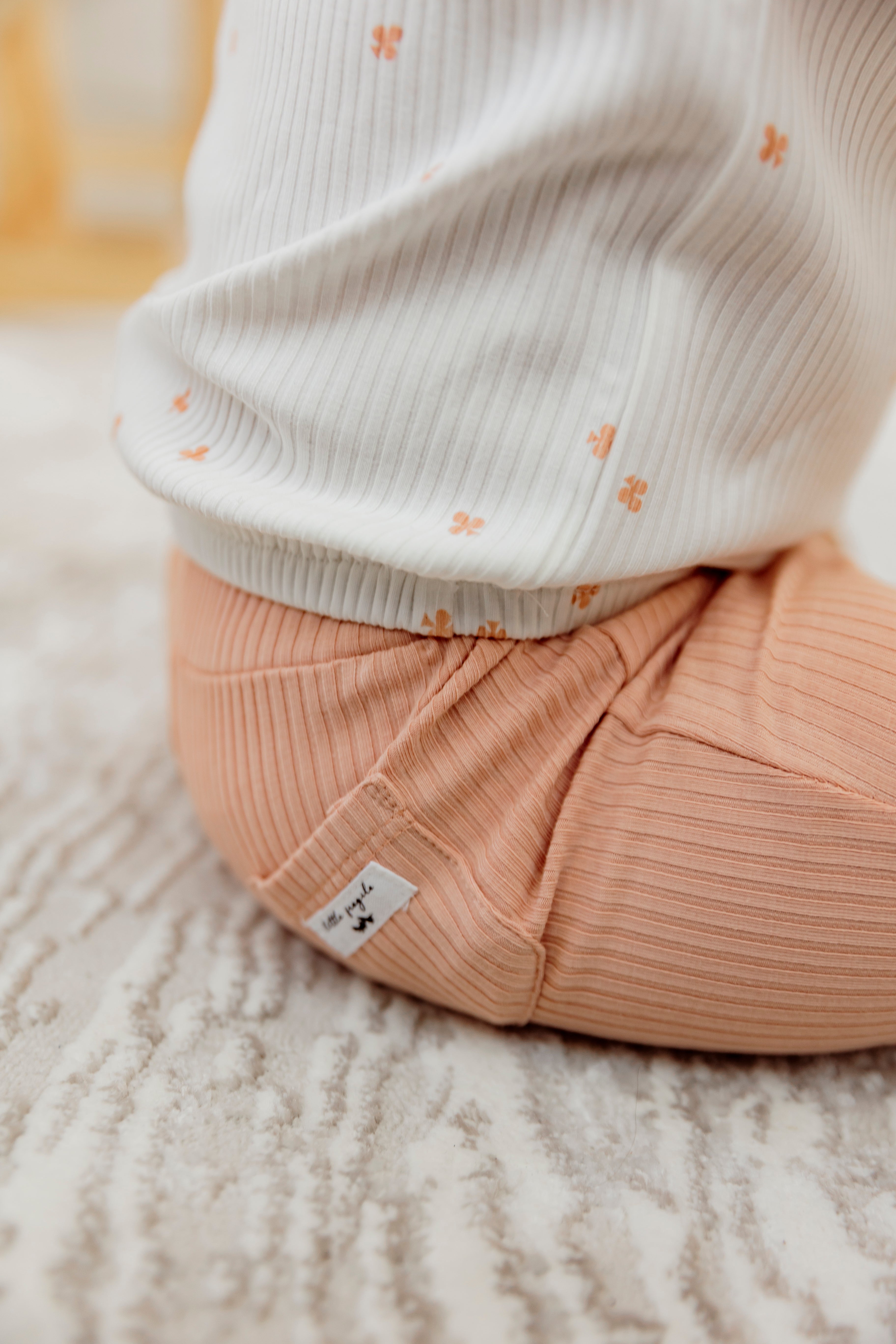 Clover Print Shorts Set in by Little Fragile