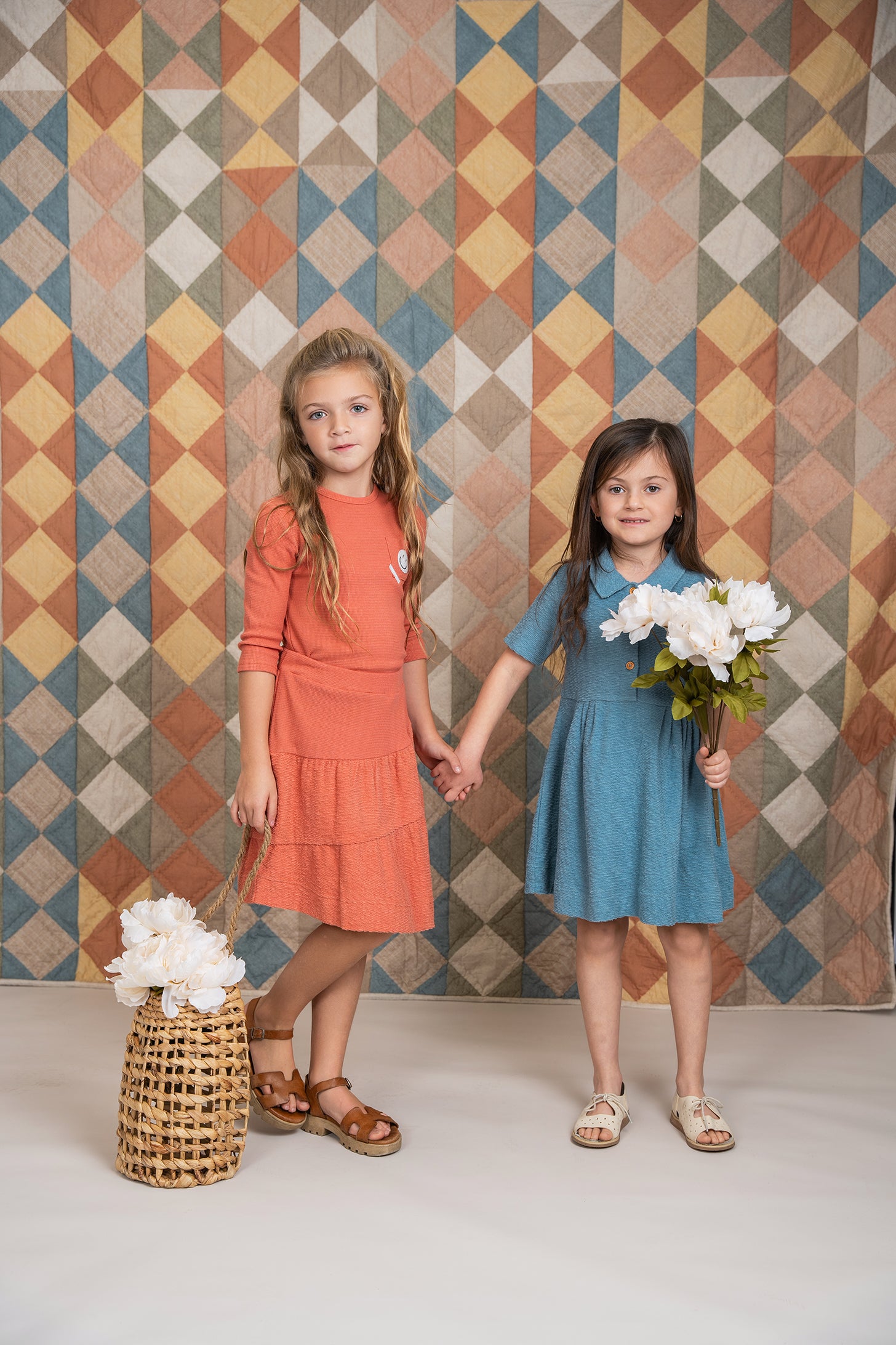 Textured Terry Dress in by 2 Squares