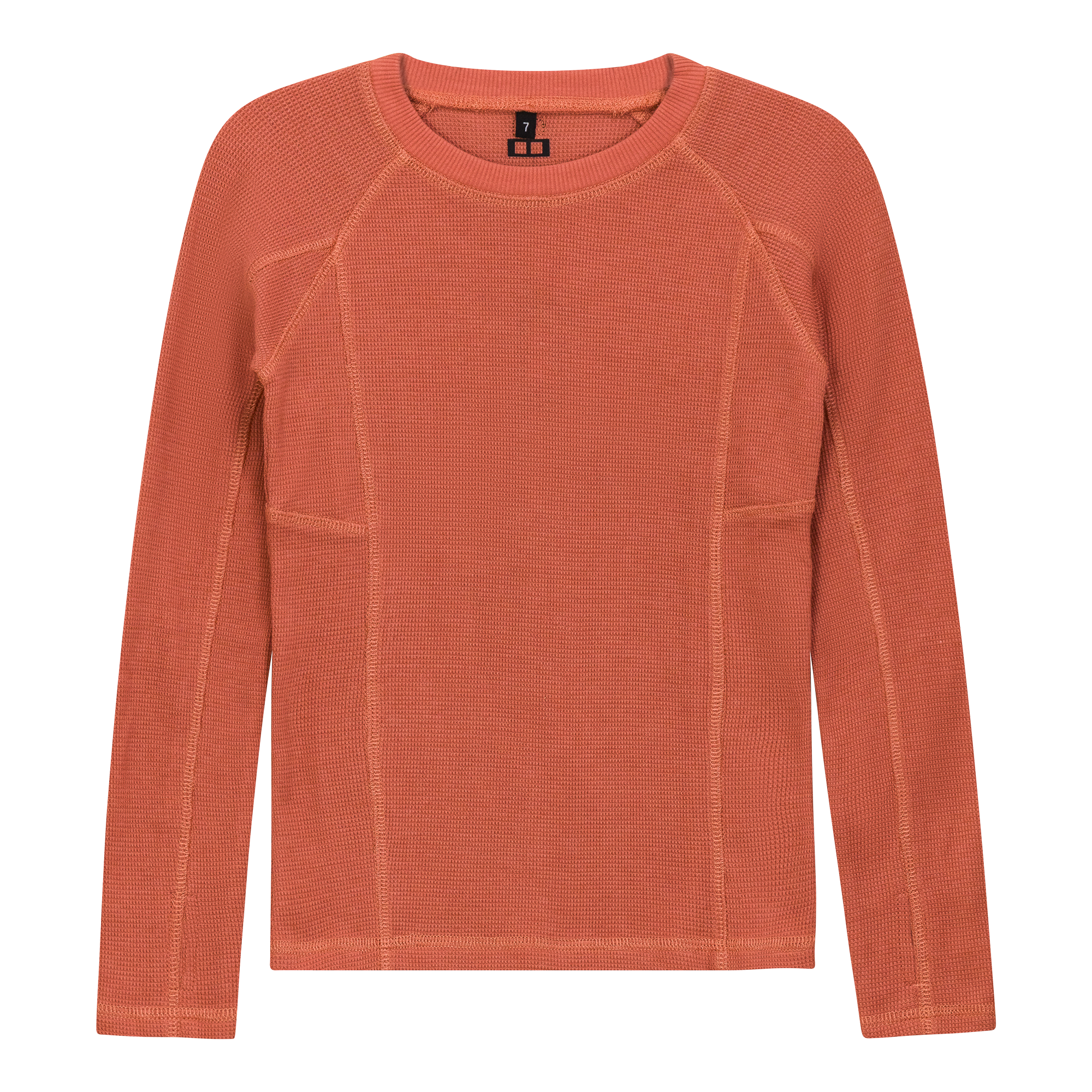 Waffle Top in Ginger by 2 Squares