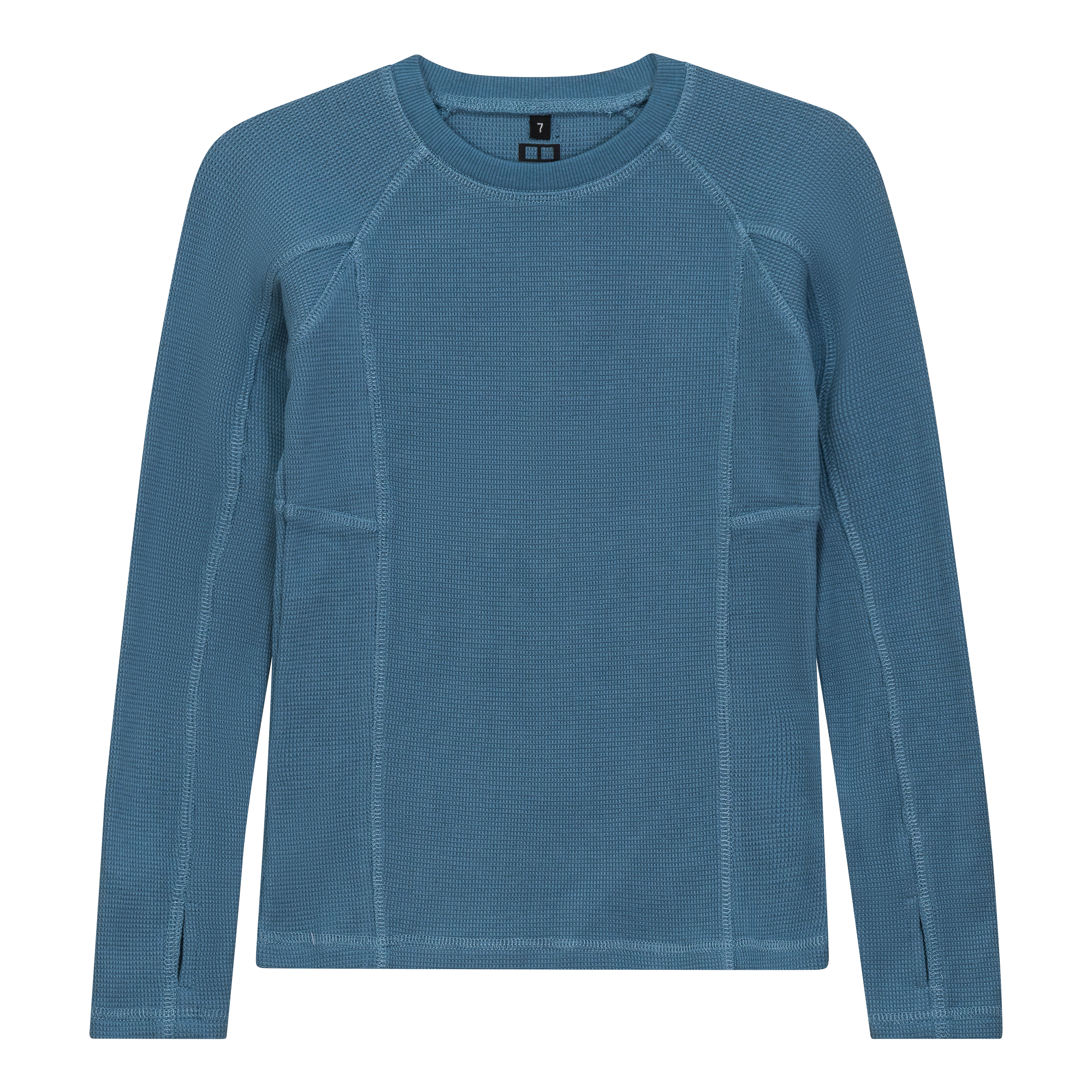 Waffle Top in Shadow Blue by 2 Squares