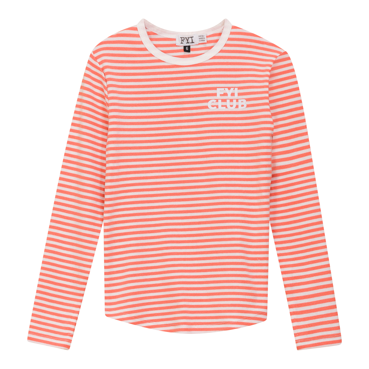 FYI CLUB Top in White Orange by FYI
