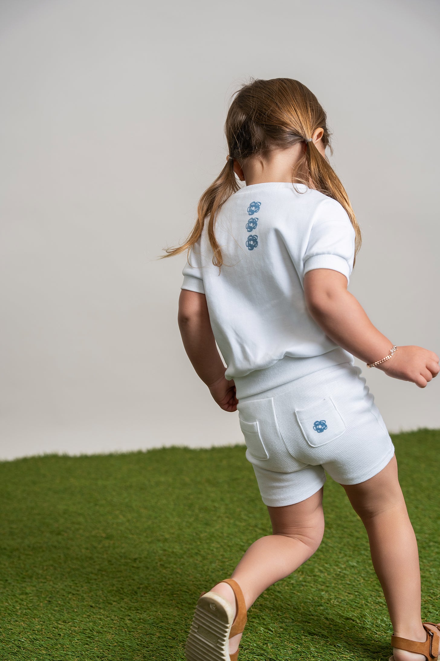 Flower Print 2Pc Set in by Hopscotch