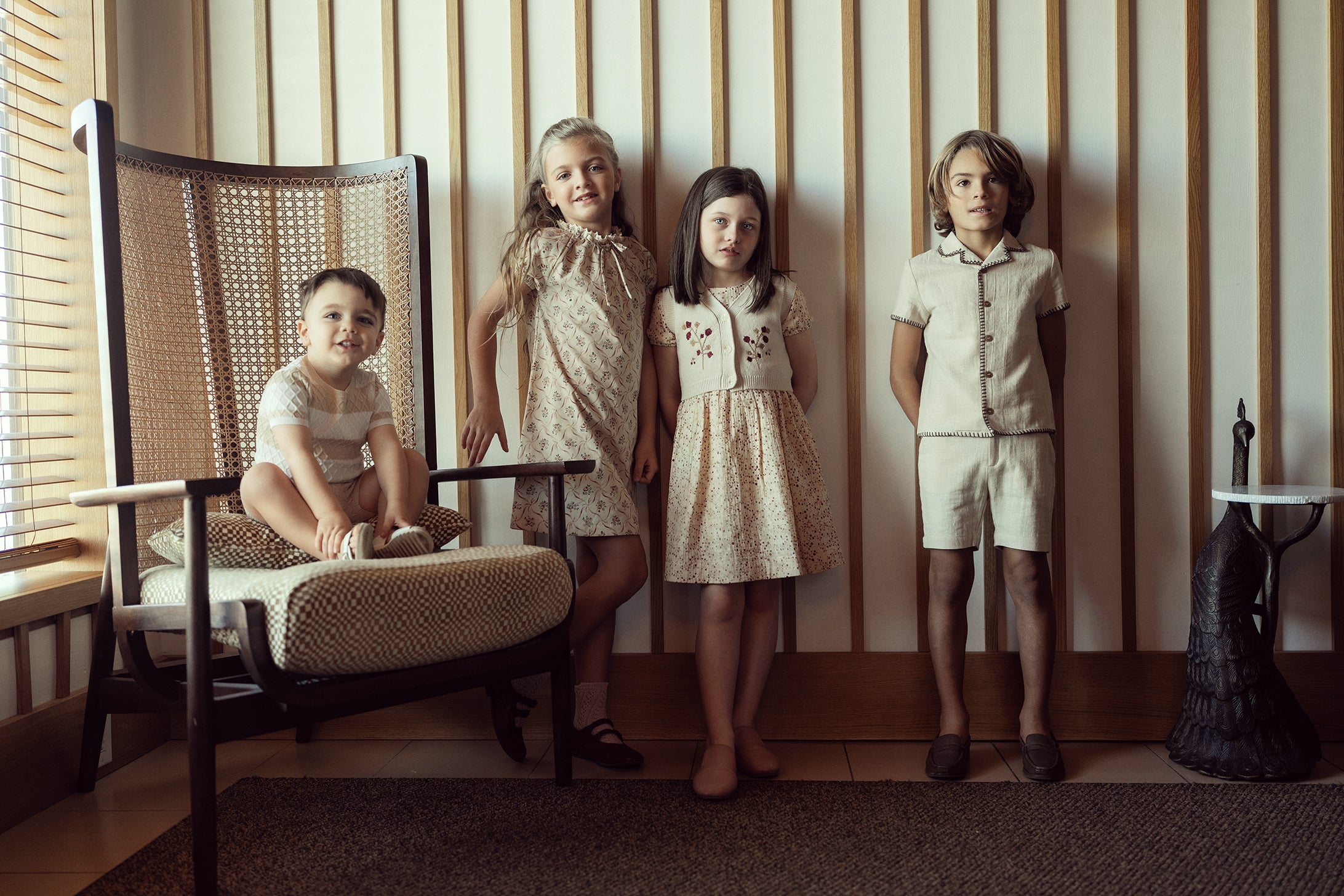 Flower Embroidered Knit Vest in by Hopscotch