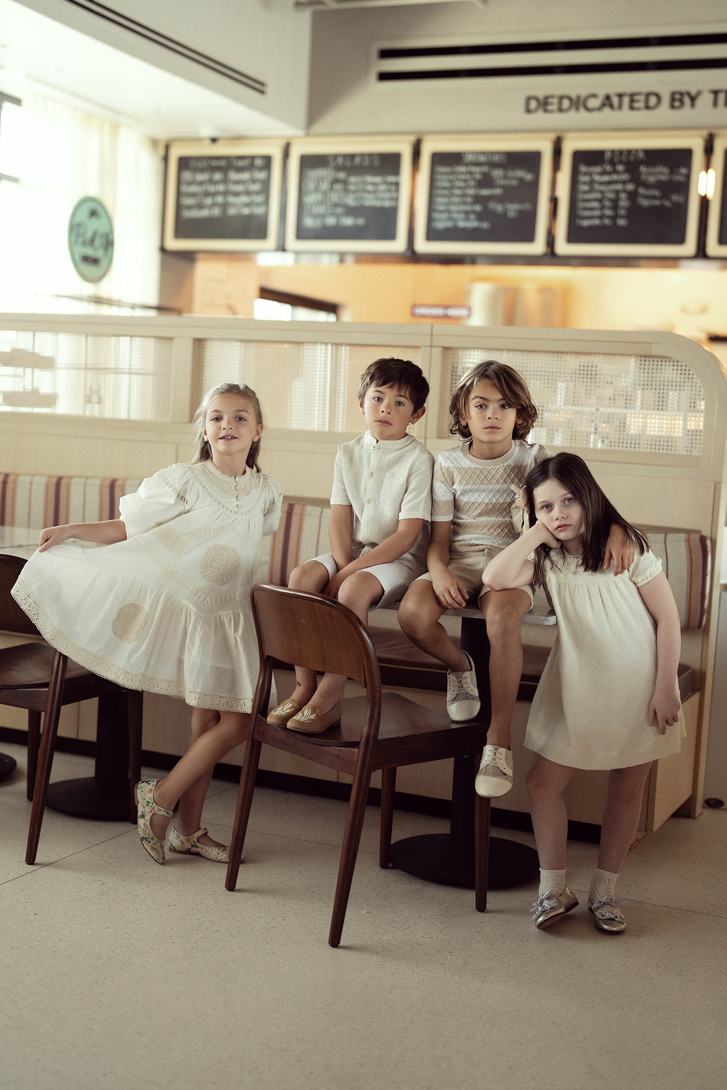 Rectangle Textured Dress in by Hopscotch