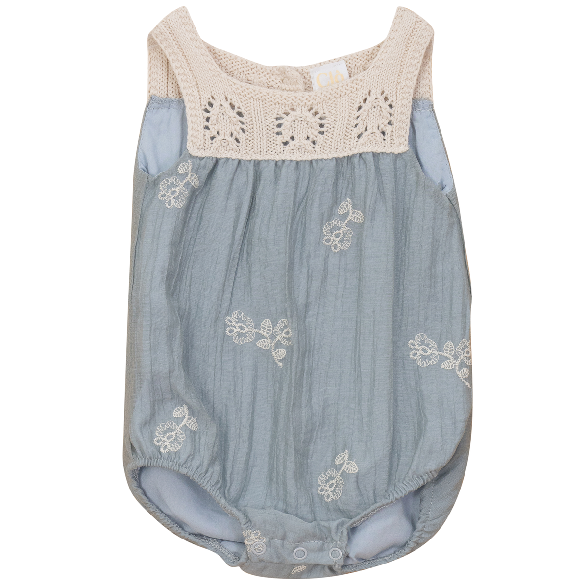 Woven Crinkle Bubble in Blue by Clô