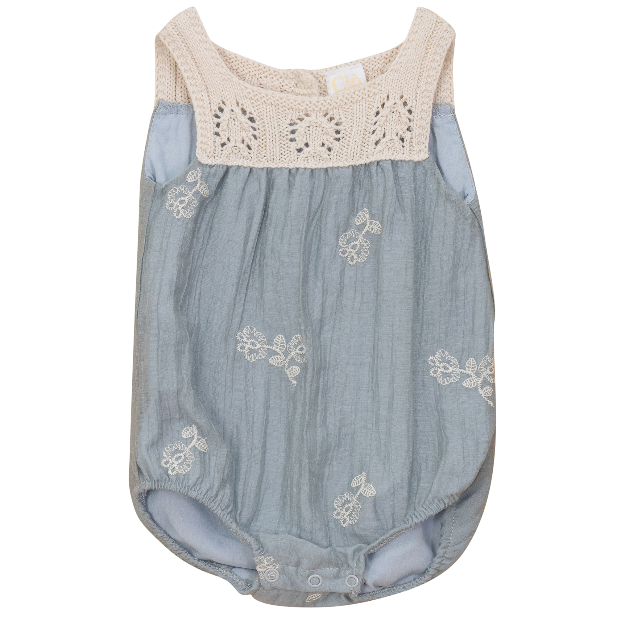 Woven Crinkle Bubble in Blue by Clô