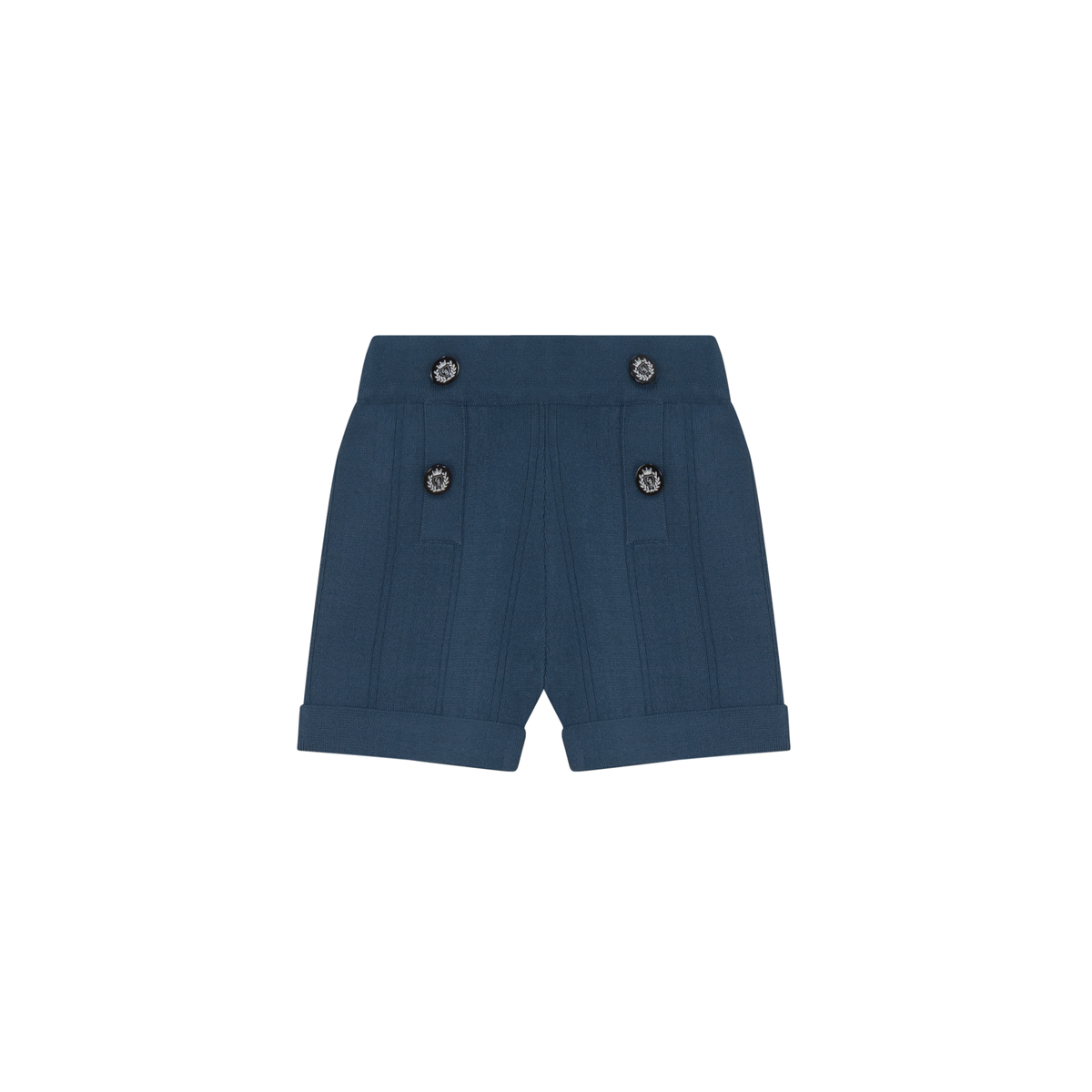 Anchor Embroidered Shorts in Sapphire by Charlotte & George