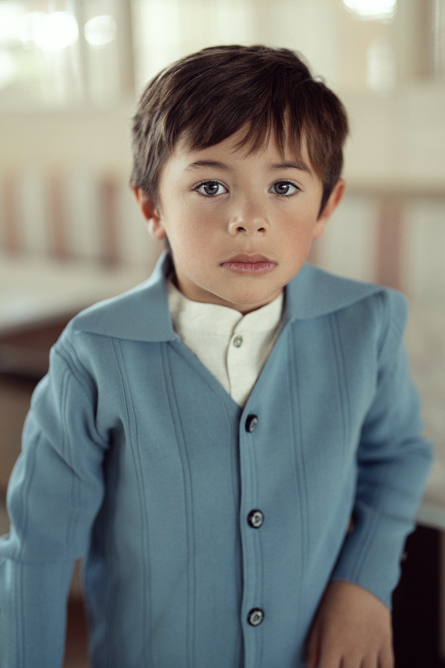 Anchor Embroidered Jacket in by Charlotte & George