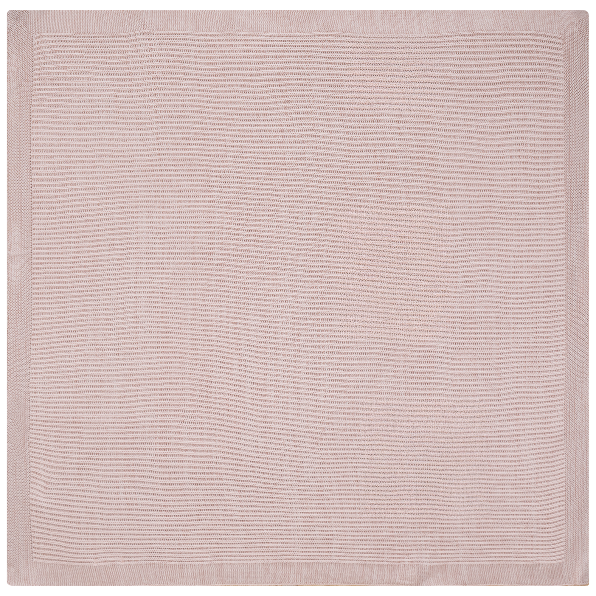 Knit Stitch Blanket in Pink One Size by Fragile